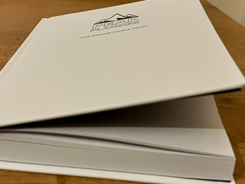 Peak Planner physical edition on desk